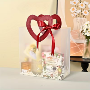 1pc Romantic Heart-shaped Handheld Gift Bag