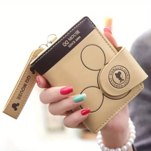 Cartoon Pattern Short Wallet