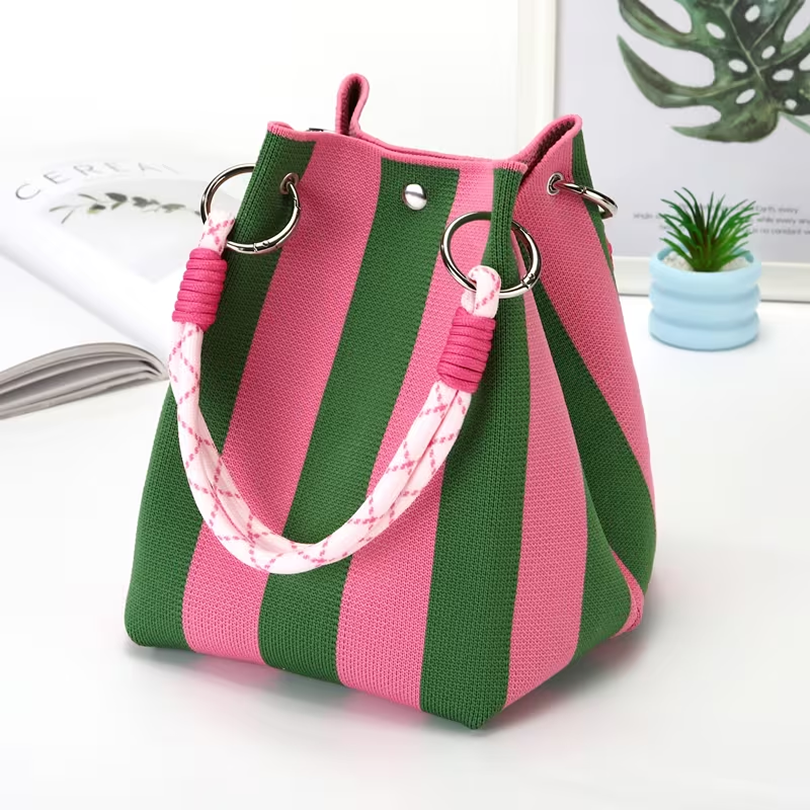 Women's Portable Knit Handbag